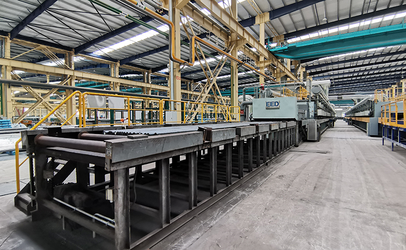 Roller Hearth Furnace for heat treatment of steel bar