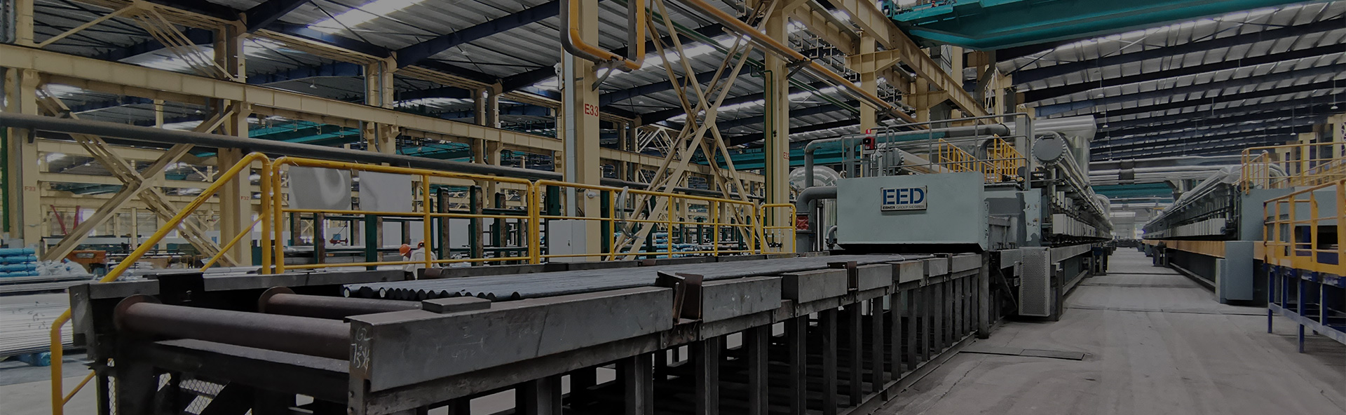 Roller Hearth Furnace for heat treatment of steel bar